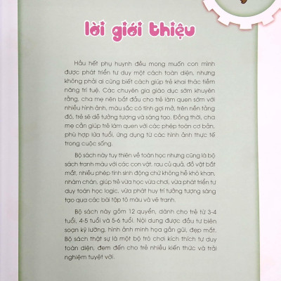 Thiên Tài Toán Học (5 - 6 Tuổi) - Phép Cộng Trừ Từ 1- 10