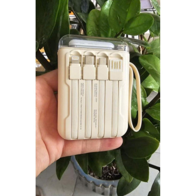 Sạc dự phòng POWER 10000 mAh, tích hợp 4 cổng sạc, màn hình LED - Đèn LED, PD 22.5W, nhỏ gọn - tiện lợi, BH 12 tháng