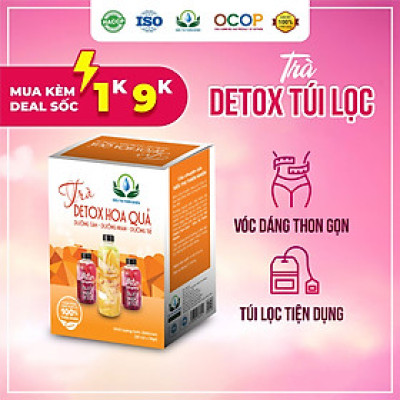 Trà Detox Hoa Quả Hộp 30 Gói Túi Lọc Của Siêu Thị Thiên Nhiên
