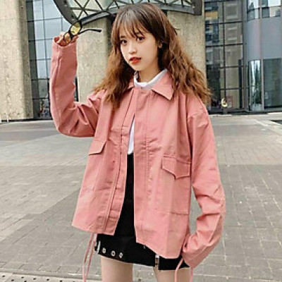 Áo khoác nữ xinh Cotton Túi Hộp xinh xinh -A707