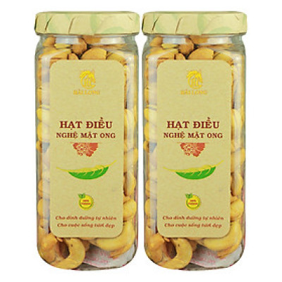 Combo 2 Hũ Hạt Điều Nghệ Mật Ong Hải Long (250g / Hũ)