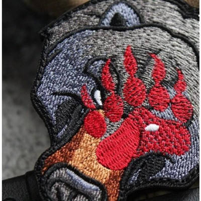 Patch_ miếng dán velcro vải gấu Seiko chiến thuật