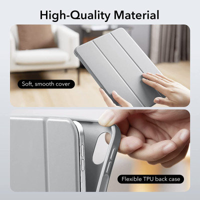 Bao da dành cho iPad Gen 10 / iPad Gen 11 2025 ESR Rebound Pencil Case (Có khe cắm bút Apple Pencil) - Hàng Chính Hãng