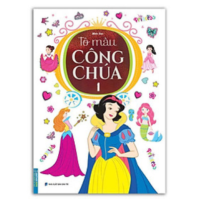 Sách - Tô Màu Công Chúa - Tập 1 - Minh Thắng