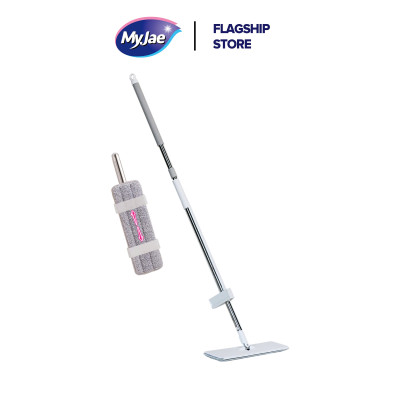 Bông Lau Thay Thế Cây Lau Nhà MyJae Đài Loan Sợi Polyester Kéo Vắt Thông Minh Sạch Nhanh 360 Độ 125cm