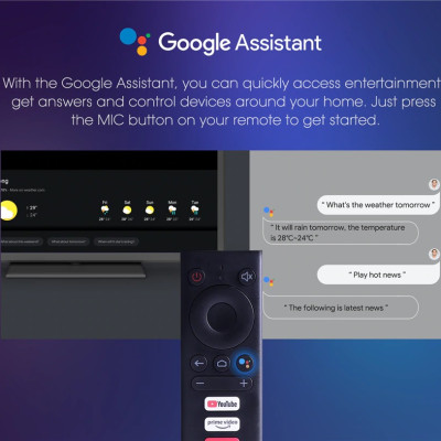 MECOOL KM6 ATV Deluxe Amlogic S905X4 4GB RAM 64GB ROM bluetooth 5.0 5G WiFi6 Android 10.0 TV Box Support Google Assistant 4K Youtube Prime Video AV1 - Hàng nhập khẩu