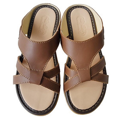 Dép Nữ BIGGBEN Da Bò Thật Cao Cấp DNQN06