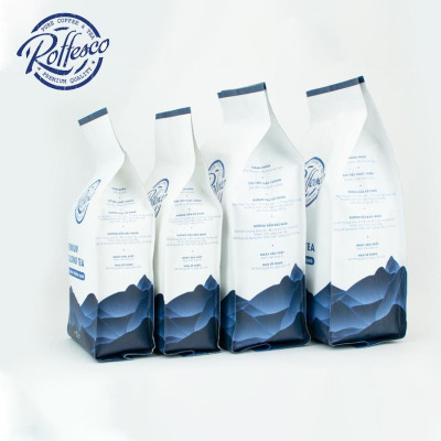 Combo 4 Trà Xanh Lài Và Đen ROFFESCO PREMIUM JASMINE & BLACK TEA 100% Hương Thơm Thuần Khiết