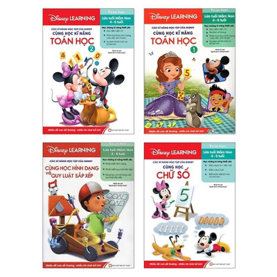 Sách - Disney Learning - Cùng Học Phép Trừ - Tân Việt Books