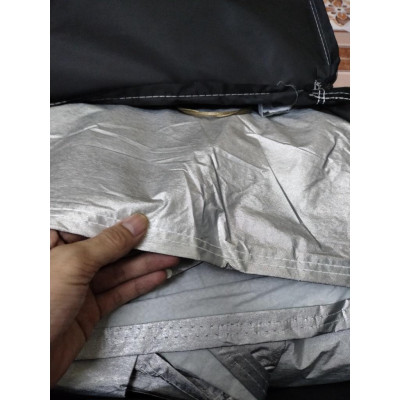 Bạt phủ trùm xe ô tô vải dù Oxford tráng bạc 3 lớp cao cấp chống xước, chống nắng, chống cháy cho ô tô, dày dặn bóng mịn
