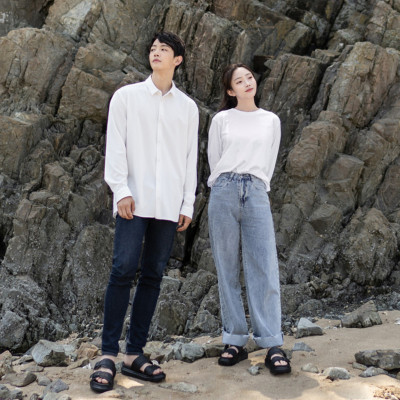 Dép Quai Ngang Domba Clever Màu Đen S-7511 (CLEVER - BLACK) Nam Nữ  - Dễ Phối Đồ