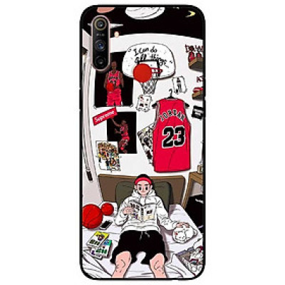 Ốp lưng dành cho Realme C3 mẫu Cậu Bé Sneaker