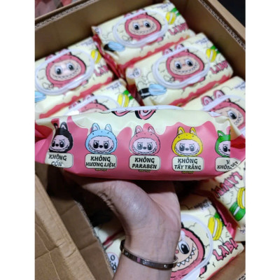 Khăn Giấy Ướt Labubu Phú Đạt 120 Tờ Không Mùi An Toàn Cho Da