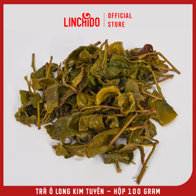 Trà Oolong (Ô long) Kim Tuyên Hộp Giấy 100g - Trà Ô long Trí Việt