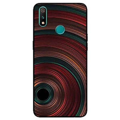 Ốp Lưng in cho Realme 3 Mẫu Họa Tiết Hình Tròn - Hàng Chính Hãng