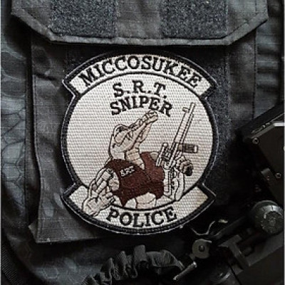 Patch_velcro chiến thuật Sniper Police_Warchief