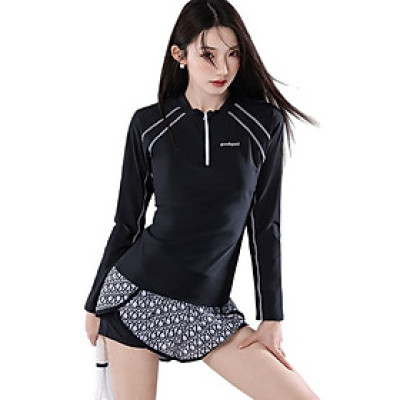 Đồ Bơi Nữ Dài Tay Quần Đùi