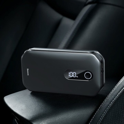 Bộ kích nô acquy kiêm sạc dự phòng 12000mAh Baseus CRJS03-01 - HÀNG CHÍNH HÃNG