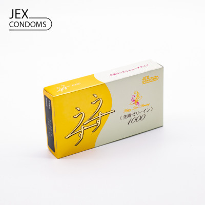 BAO CAO SU JEX 1000 (HỘP 12 CHIẾC) SIÊU MỎNG, NHIỀU GEL BÔI TRƠN HÀNG NỘI ĐỊA NHẬT