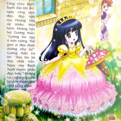 Sách Truyện Kể Ngày Xửa Ngày Xưa - Nàng Bạch Tuyết Và Bảy Chú Lùn