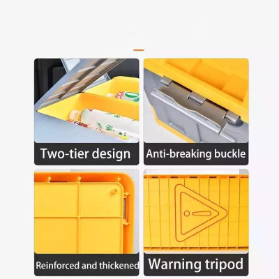 Thùng đựng đồ cốp xe ô tô xếp gọn dễ dàng với 2 dung tích 30L và 55L tiết kiệm tối đa không gian cốp xe ô tô