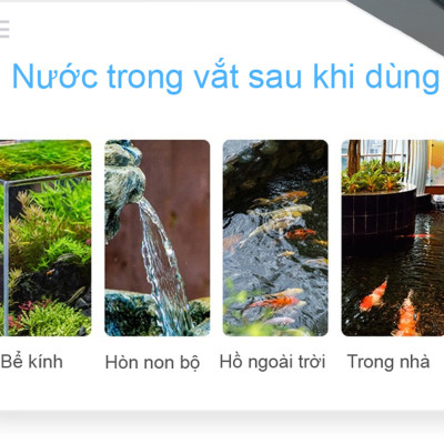 Đèn UV 20W Sterilization King Bóng Kép cao cấp, diệt tảo, diệt khuẩn cho bể cá, hồ cá, hồ thủy sinh siêu sạch ( Trắng)