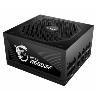 NGUỒN MSI MPG A650GF 650W 80Plus Gold – Fully Modular_ HÀNG CHÍNH HÃNG