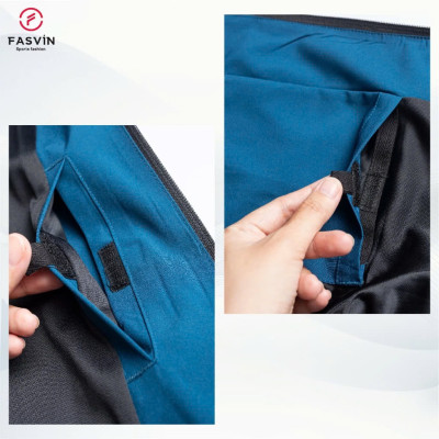 Bộ quần áo gió nam 2 lớp FASVIN BC24631.HN vải thể thao cao cấp lót vải thun hàng chính hãng