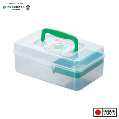 Hộp đựng thuốc / vật dụng y tế 800ml, thiết kế nắp đậy thông minh, bảo quản và cất giữ vật dụng gọn gàng - nội địa Nhật Bản