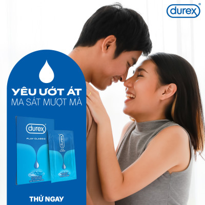 Gel bôi trơn Durex play classic Hộp 3 gói x 5ml
