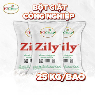 Bột giặt công nghiệp Zily 25kg/bao