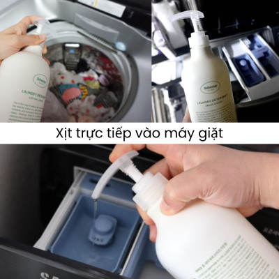 Nước Giặt Xả Quần Áo Không Gây Kích Ứng Da Nhập Khẩu Hàn Quốc Bebesup