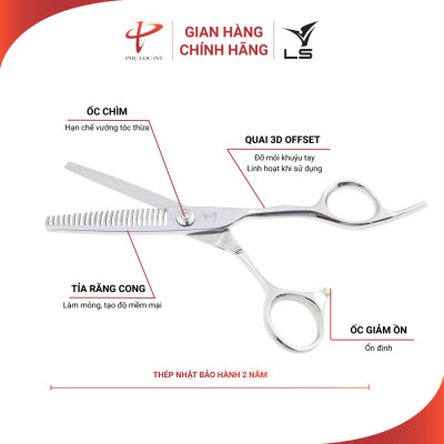 KÉO TỈA TÓC VIKO T3125 - TỶ LỆ RƠI TÓC 15%-20% 