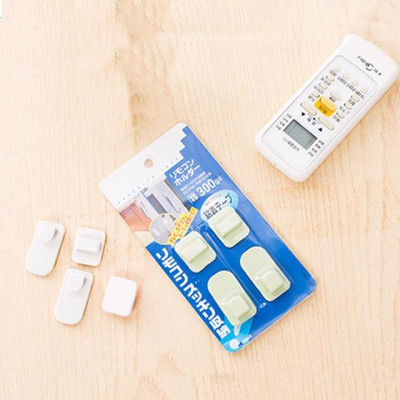 VỈ Móc Gài Dán Tường Treo Điều Khiển Điều Hòa, Móc Gài Dán Tường Đa Năng, Móc Treo Đa Năng, Tiện Dụng. Kingler 4080