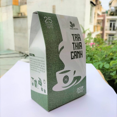 Trà Thìa canh Thái Hưng - Combo 10 hộp 25 túi lọc 5g Hạ và ổn định đường huyết, phòng ngừa biến chứng tiểu đường, hạ mỡ máu