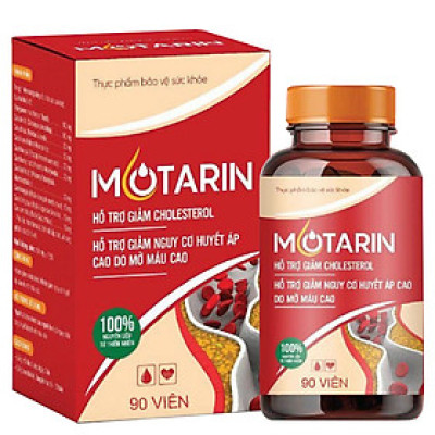 Thực Phẩm Bảo Vệ Sức Khỏe Motarin Ổn Định Chỉ Số Mỡ Máu