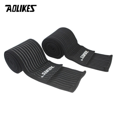 Băng bảo vệ đầu gối AOLIKES A-1516 chất liệu đàn hồi thoáng khí chơi thể thao sport knee protector