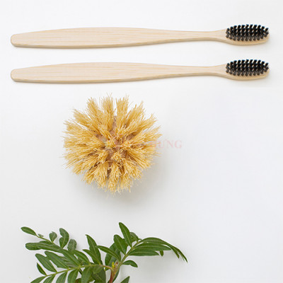 [Gift]Bàn chải tay cán gỗ Marvis