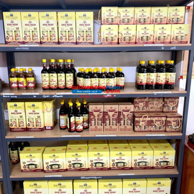 Nước mắm Khải Hoàn Phú Quốc 43 độ đạm 500ml chai nhựa