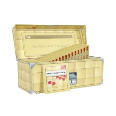 [MUA 1 TẶNG 5] Socola Trắng Premium Với Quả Mâm Xôi Và Nhân Sâm Trắng Thượng Hạng COFFEECELL (20 gói x 15g) - Vị ngọt quyến rũ không chứa calo - Hàng Chính Hãng