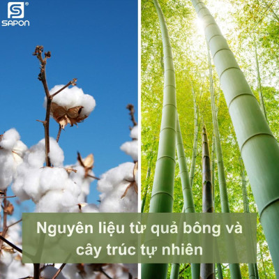 [Lố 6 túi ] Tăm bông vệ sinh người lớn YUMY thân trúc [TB01-525] túi 200 que