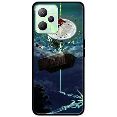 Ốp lưng dành cho Realme C35 - Realme Narzo 50A Prime mẫu Anime Zenitsu Trăng