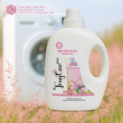 Nước giặt Tonycare 2100ml – Hương Ngàn Hoa sạch sâu, thơm ngát, an toàn cho sức khỏe – Chính hãng Tonycare