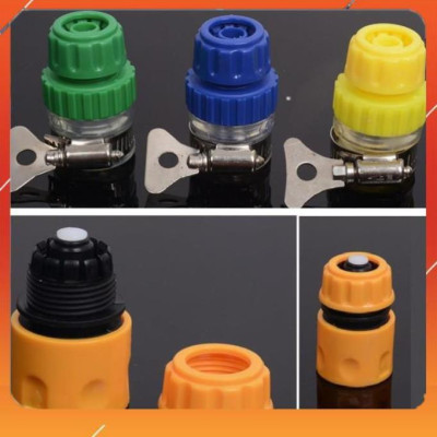  Bộ dây vòi xịt nước rửa xe, tưới cây , tăng áp 3 lần, loại 20m 206701-2 đầu đồng,cút,nối đen + mở chai