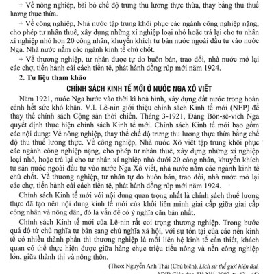 Tư Liệu Dạy - Học Lịch Sử 9 (Dùng Chung Cho Các Bộ SGK Hiện Hành) - HA