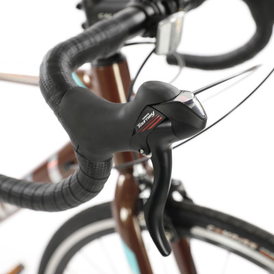 Xe đạp thể thao tay cong CALLI R3.5 khung hợp kim nhôm, 14 tốc độ