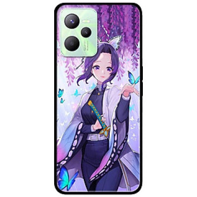 Ốp lưng dành cho Realme C35 - Realme Narzo 50A Prime mẫu Anime Cô Gái Shinobu Kimetsu Và Bướm