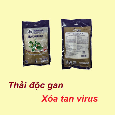 Trà Cà gai leo Thái Hưng  Thải độc gan, mát gan, giải rượu - Bịch 50 túi lọc 5g