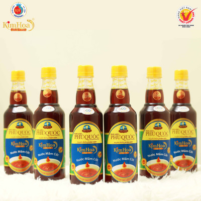 Nước mắm Cốt Kim Hoa Phú Quốc 35 đạm chai nhựa 500ml