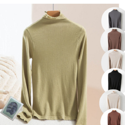 Áo Thun Giữ Nhiệt Nữ Cổ 3 Phân A228 Hàng Dày Dặn Chất Đẹp( Nhiều màu)